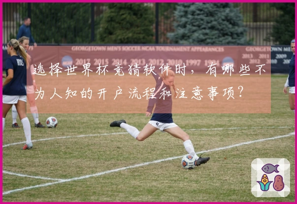 选择世界杯竞猜软件时，有哪些不为人知的开户流程和注意事项？